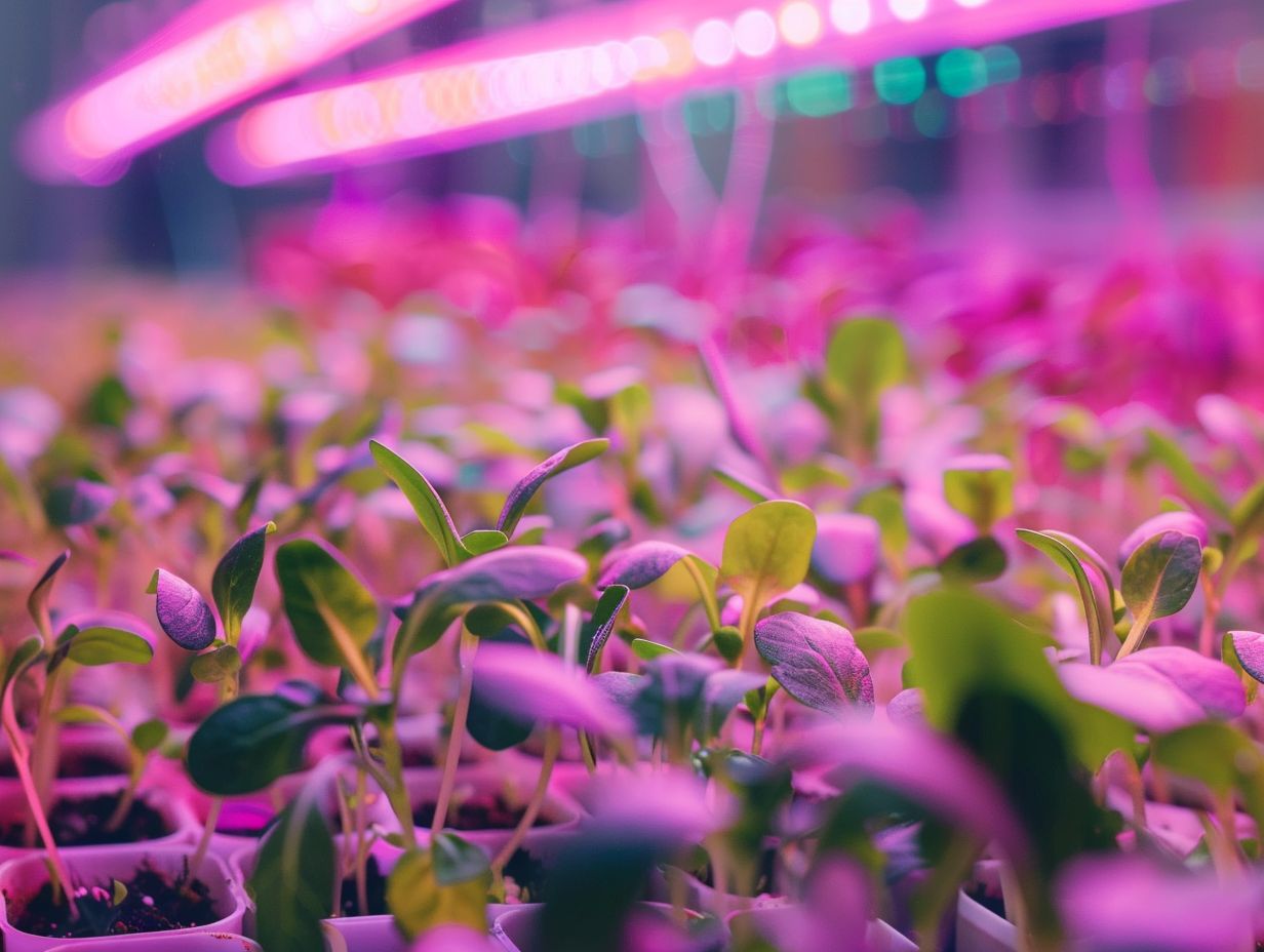 Finding The Perfect Light Spectrum For Thriving Microgreens