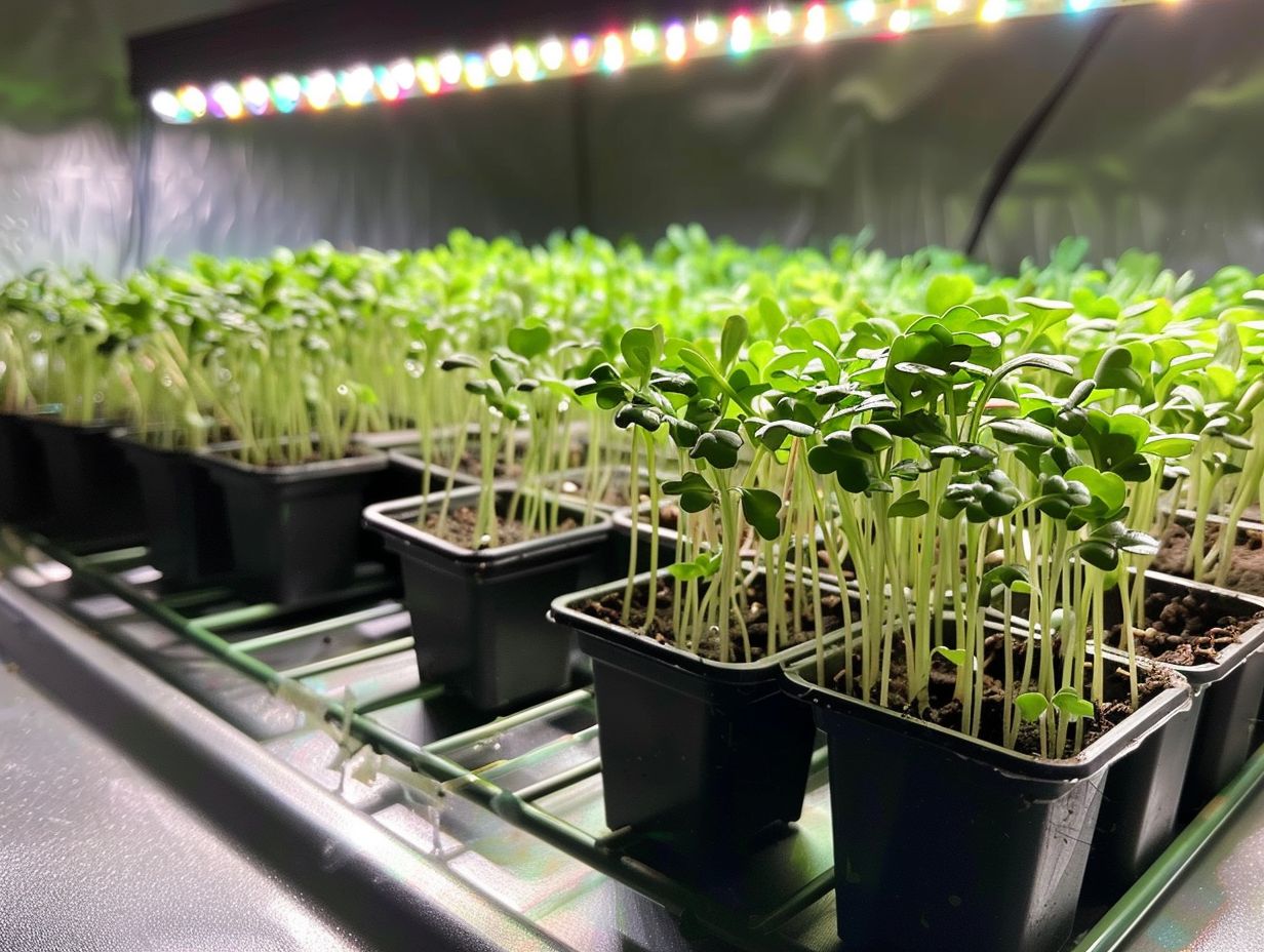 Light Requirements For Growing Microgreens