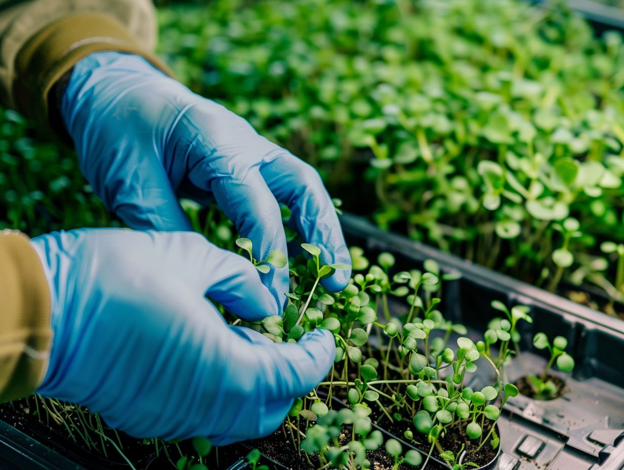 How To Prevent And Control Pests And Diseases In Microgreen Farming?