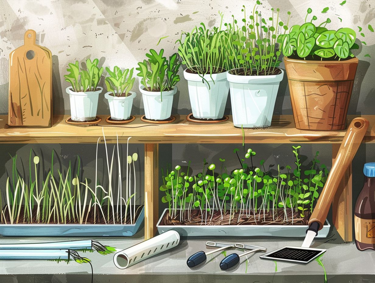 What Tools Do You Need for Microgreen Farming?