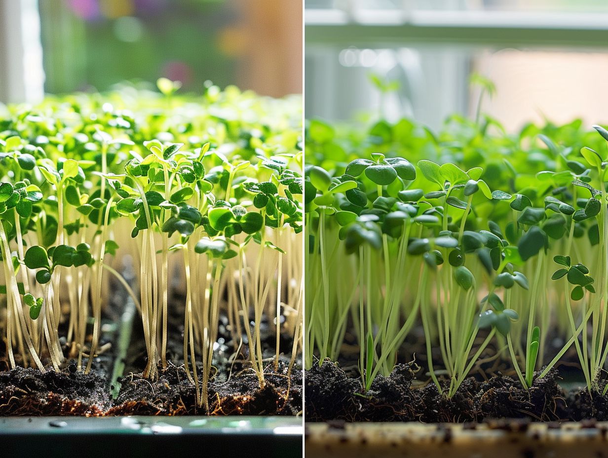 Sunlight Vs Artificial Light Whats Best For Microgreen Growth